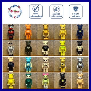 Chú gấu "bụng phệ" Bearbrick 100%, Set. MS: 01.