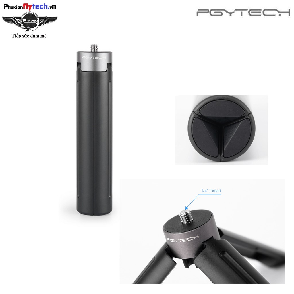 PGYtech Tripod Mini – Gậy tripod 3 chân - Chính hãng - Cao cấp - Bền bỉ