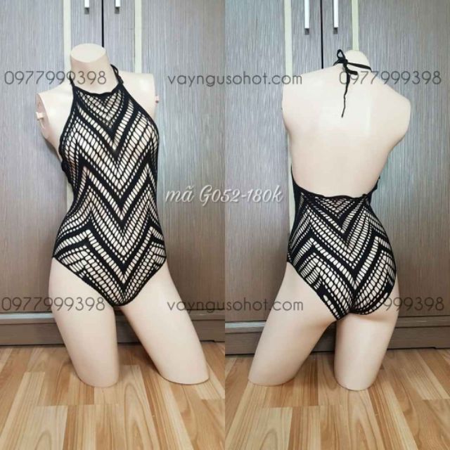 bodysuit buộc dây sexy