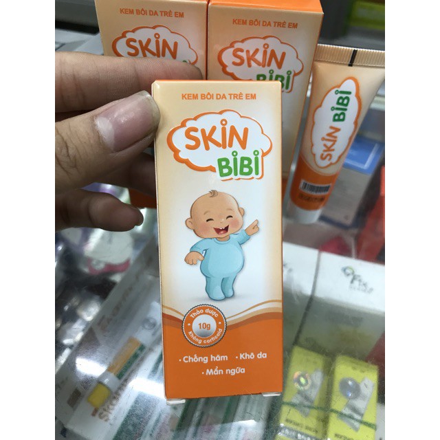 Kem bôi da trẻ em Skinbibi ngừa hăm da, khô da mẩn ngứa tuýp 10gr - Phan an CN153