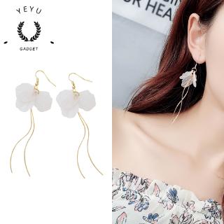 Cặp bông tai dài phối vỏ sò thời trang nữ