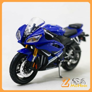 MÔ HÌNH XE MOTO Yamaha YZF- R6 BLUE | MAISTO tỷ lệ 1:18