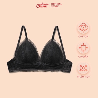 Áo lót nữ ren hở lưng sexy, đệm mút mỏng, nhẹ Venus Charm Bralette Lovely