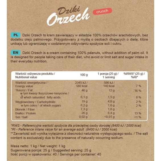 SFD - Bơ Đậu Phộng Ăn Kiêng Nguyên Hạt 1kg - No Add Sugar - No Pam oil