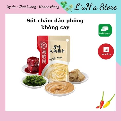 Mã GROSALE2 giảm 8% đơn 150K Sốt đậu phộng Haidilao chấm lẩu Trung Quốc