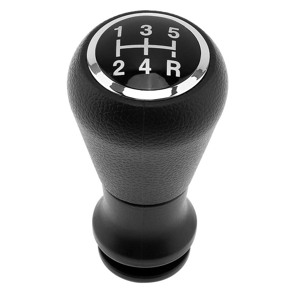 Núm Bọc Cần Số 5 Tốc Độ Bằng Nhựa ABS + Crom Cho CITROEN C1 C3 C4 Series / PEUGEOT 5