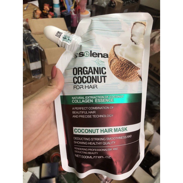 HẤP TÓC HƯƠNG DỪA ORGANIC COCONUT 500ML