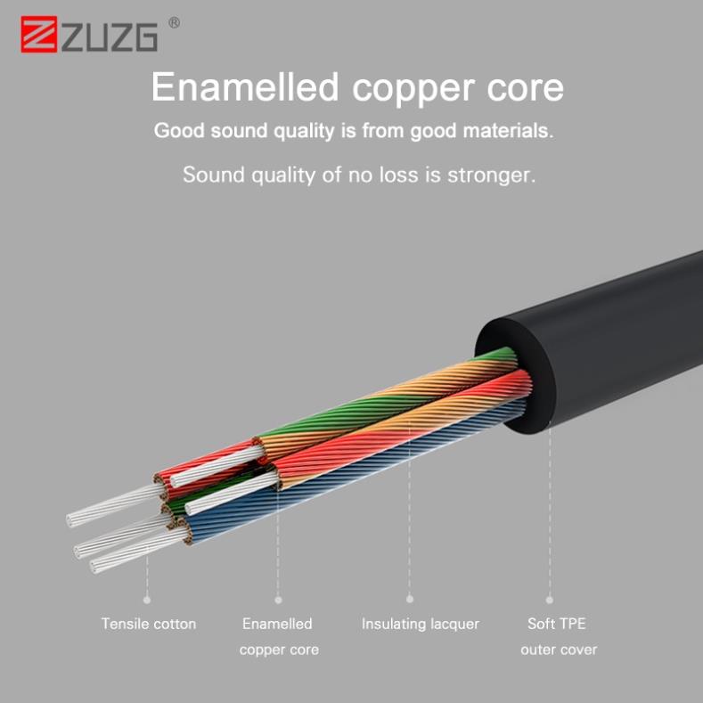 Giắc chuyển đổi tai nghe 3.5 sang loa 3.5 YL1 - Bảo hành 6 tháng - Chính hãng ZUZG