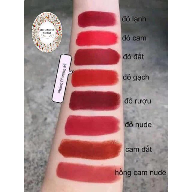 Son Back Rouge A12 handmade lên màu chuẩn đẹp, dầu gấc mềm môi an toàn