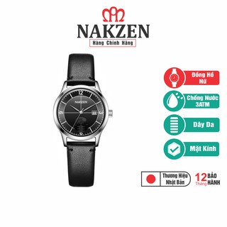 Đồng hồ Nữ NakzenSL4069LBK-1