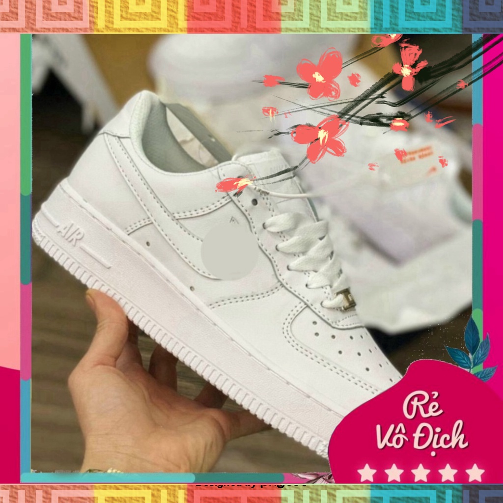 Giày thể thao sneaker nam nữ full trắng 1:1 da đẹp hàng đẹp bán shop <Hot Trend>