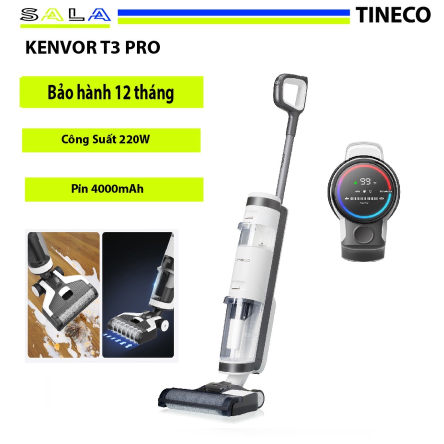 Máy lau sàn nhà thông minh Kenvor T3 Pro
