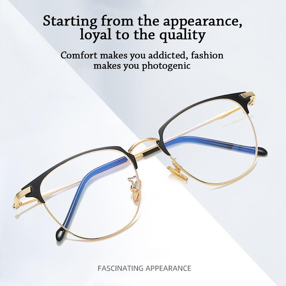 Kính Mát Gọng Siêu Nhẹ Chống Ánh Sáng Xanh Thời Trang Cho Nam Và Nữ