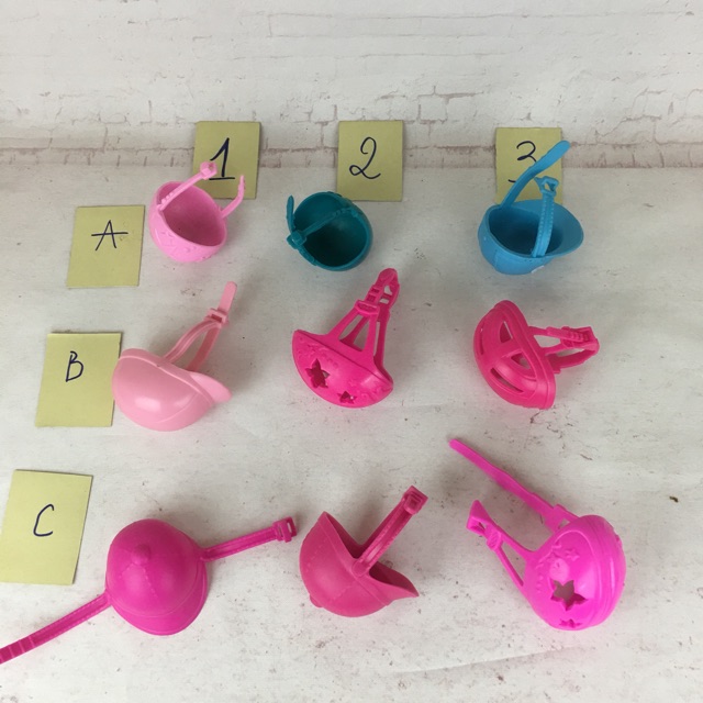 PK C -Mũ bảo hiểm cho búp bê barbie stacie skipper