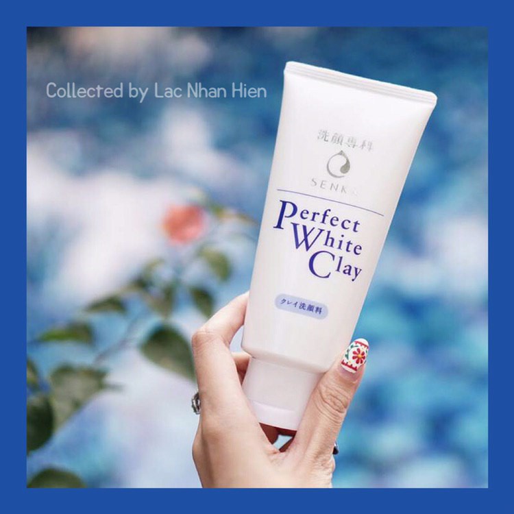 SỮA RỬA MẶT SENKA ĐẤT SÉT TRẮNG LÀM SẠCH SÂU & TẨY DA CHẾT ❤ SENKA PERFECT WHITE CLAY (Shiseido Group)