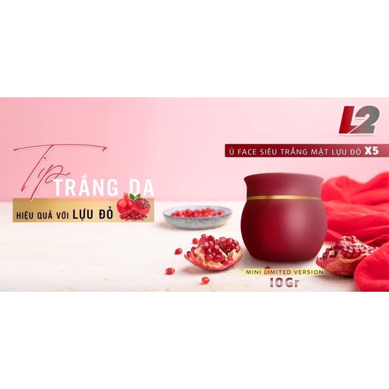 Ủ Trắng FACE Mật Lựu Đỏ X5 L2