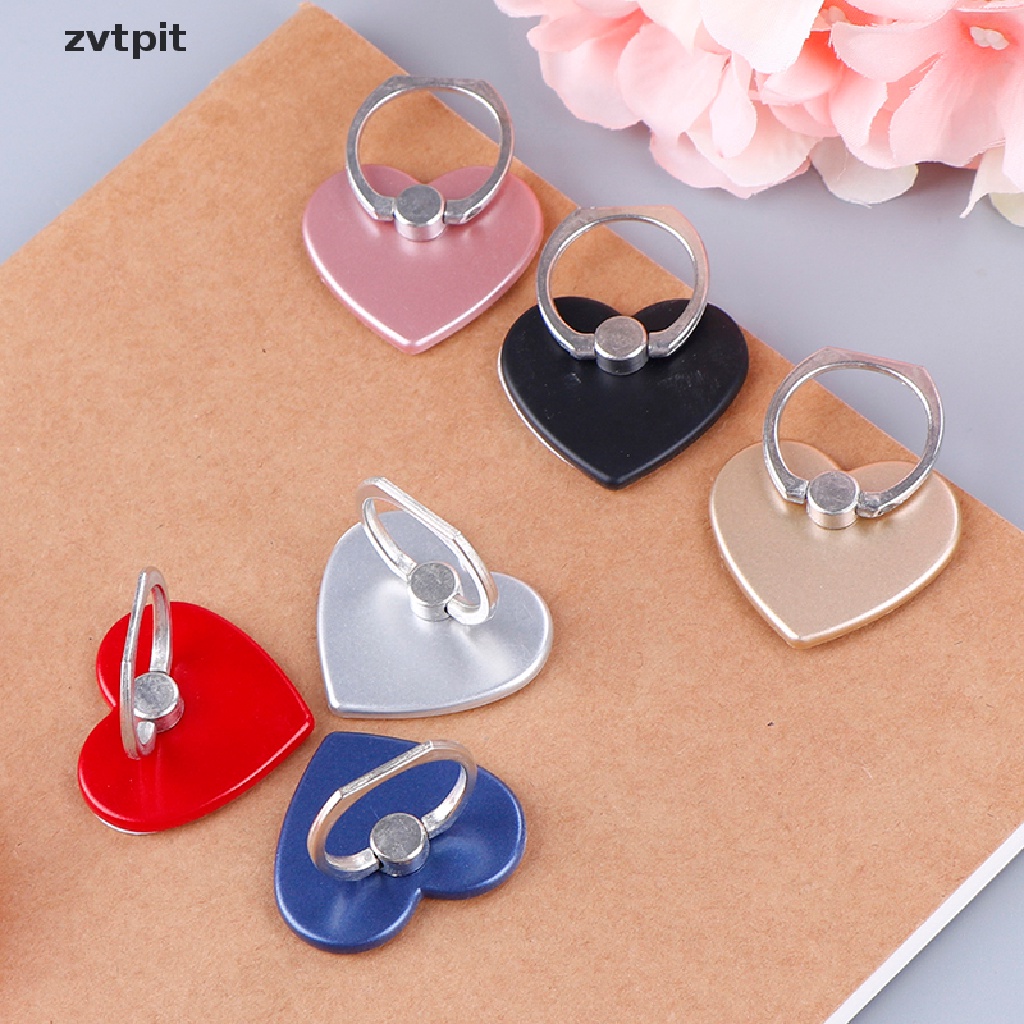 [ZVPT] 1Pc 360 degree heart phone holder holder for phone ring handset bracket DSF