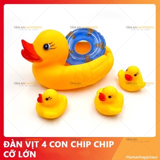 Đàn vịt thả tắm bồn tắm có tiếng kêu cho bé/đàn vịt thả bể bơi