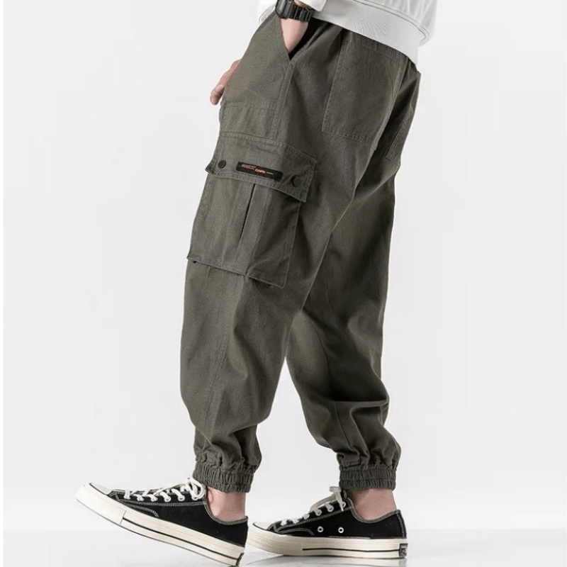 Quần Dài Dáng Rộng Có Túi Lớn Phong Cách Hàn Quốc Thời Trang Cho Nam