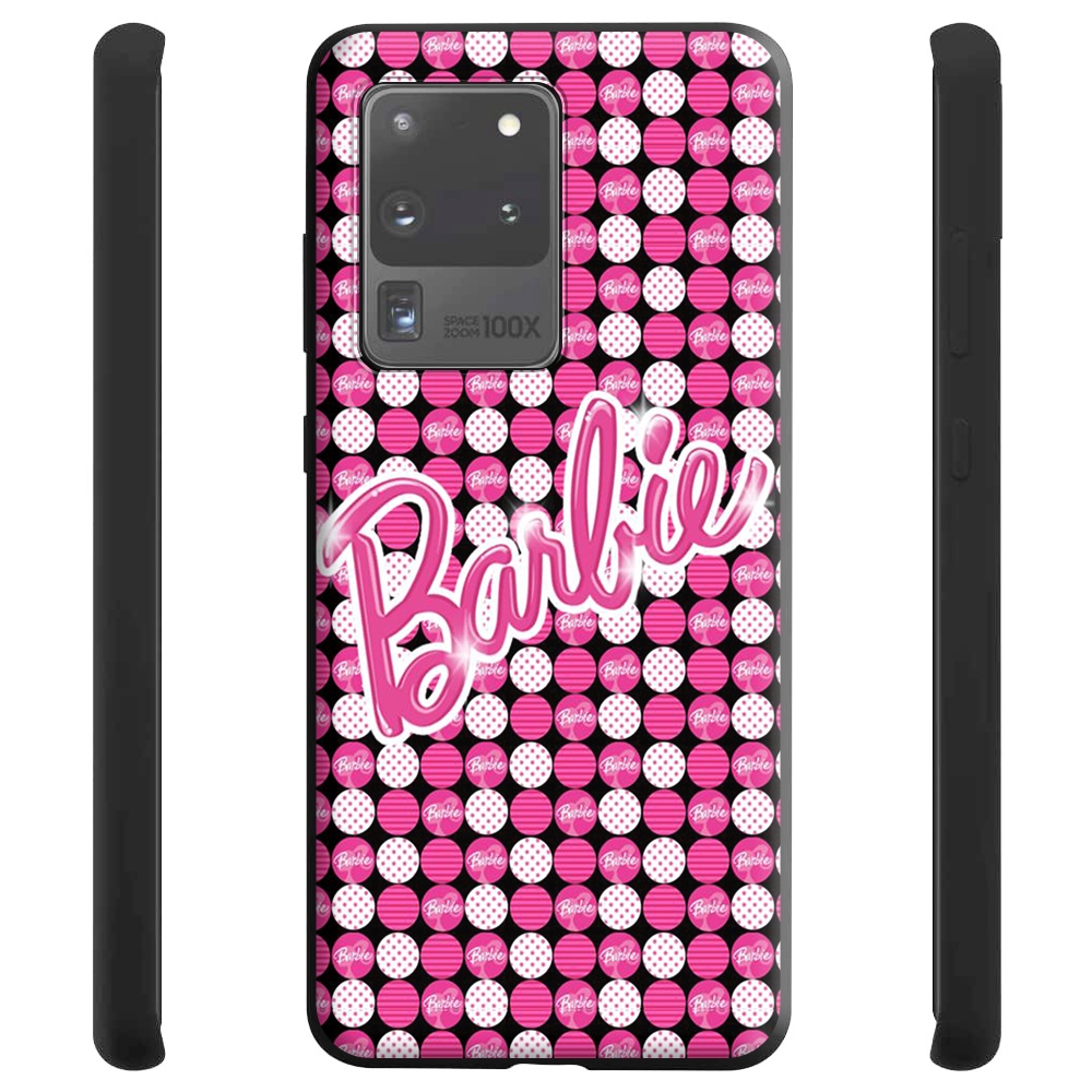 Ốp Điện Thoại Silicon Mềm Hình Barbie Cho Samsung Galaxy A7 2018 / A9 2018 / Note 10 / Note 10 Plus / Note 10 Lite