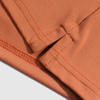 Áo Polo Nam Màu Cam Đất Basic N.GG.A Chất Cotton