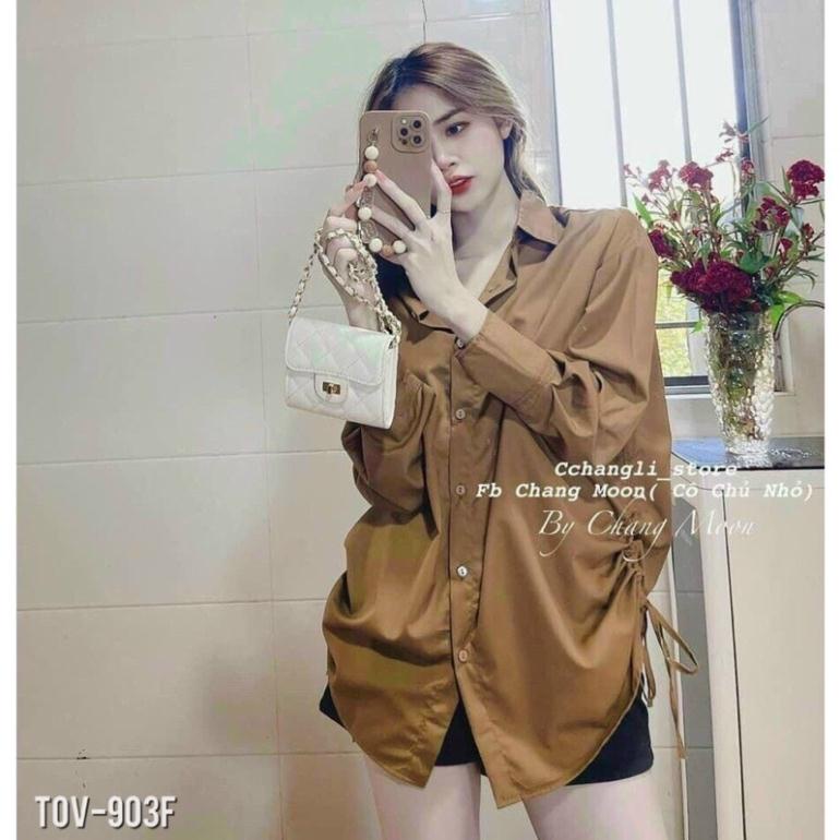 🥰🥰ÁO SM CỔ ĐỨC RÚT EO DÀI TAY _v3tshop