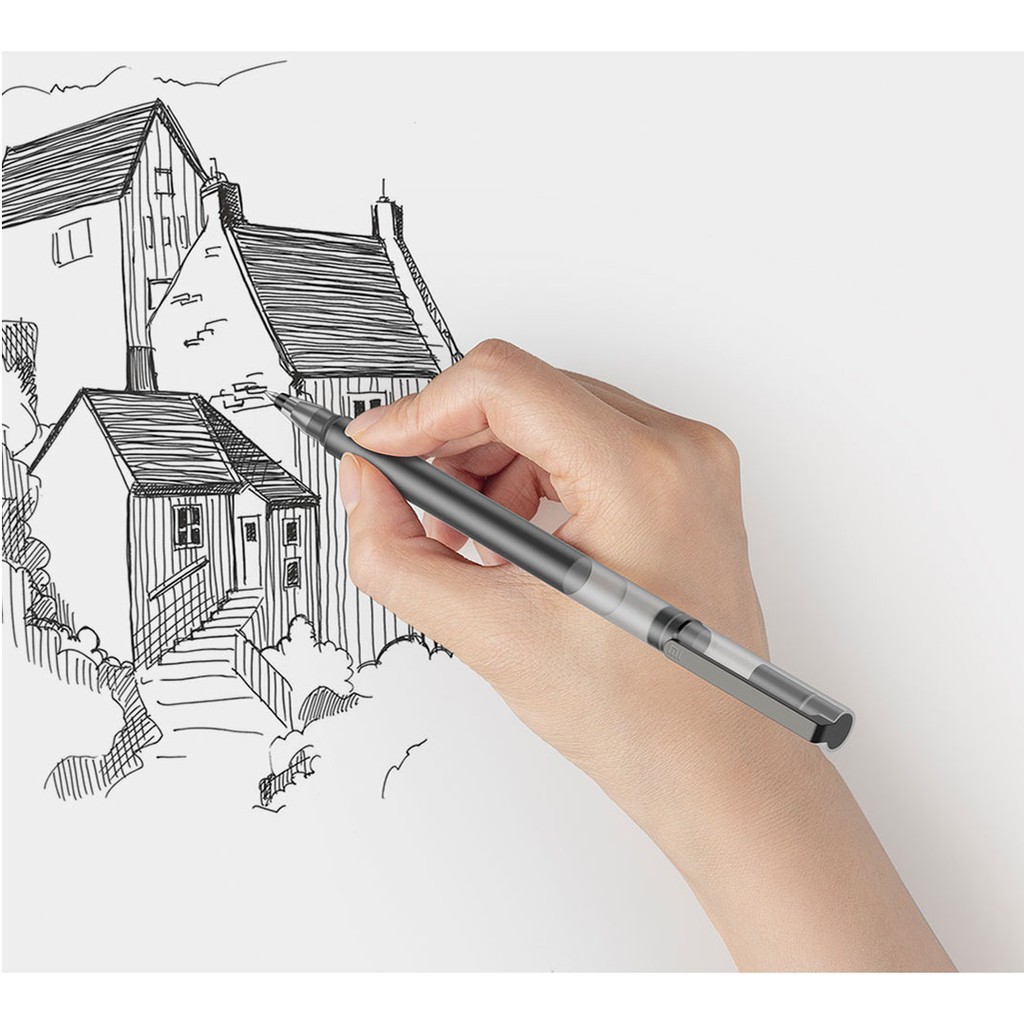 Bút bi Xiaomi Mi Jumbo Gel Ink Pen  MJZXB02WC 0.5mm cao cấp nhiều mực gấp 4 lần - Minh Tín Shop