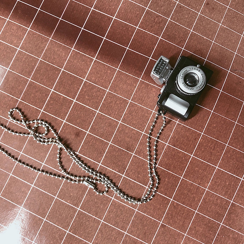 Dây Chuyền Mặt Hình Máy Ảnh Độc Đáo Phong Cách Hip-Hop Cá Tính