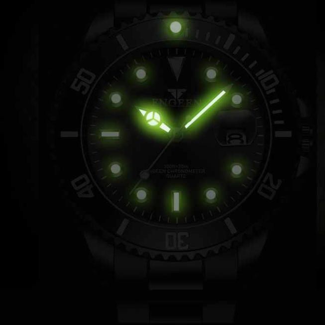 Đồng hồ nam FNGEEN chính hãng, mặt tuyệt đẹp, dạ quang, chống nước tốt