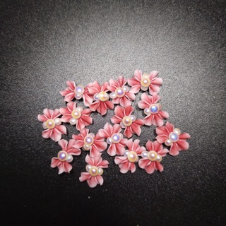 Hoa bột nail 3D [ ảnh thật] Nơ nhún bột
