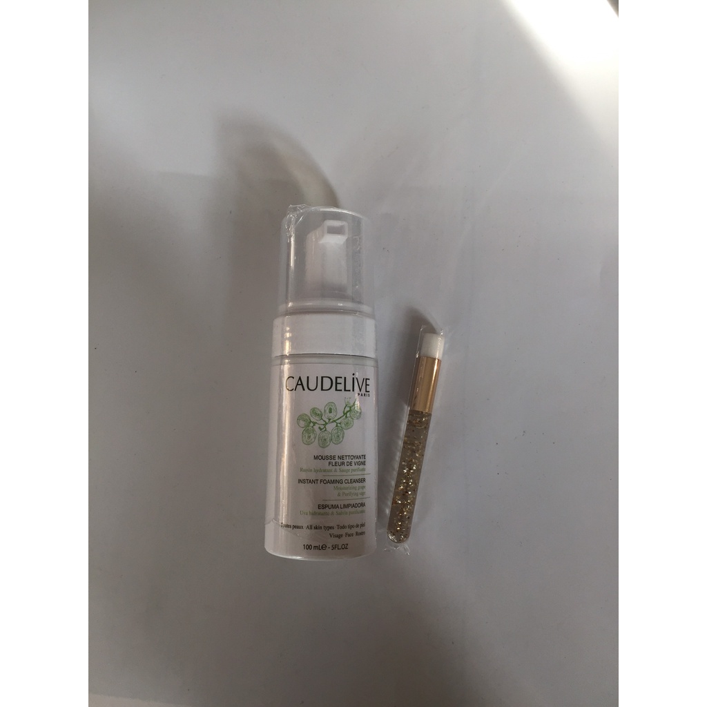 COMBO VỆ SINH XANH- (1 BỌT VS+1 CỌ dài )nối mi - tạo fan - dụng cụ nối mi