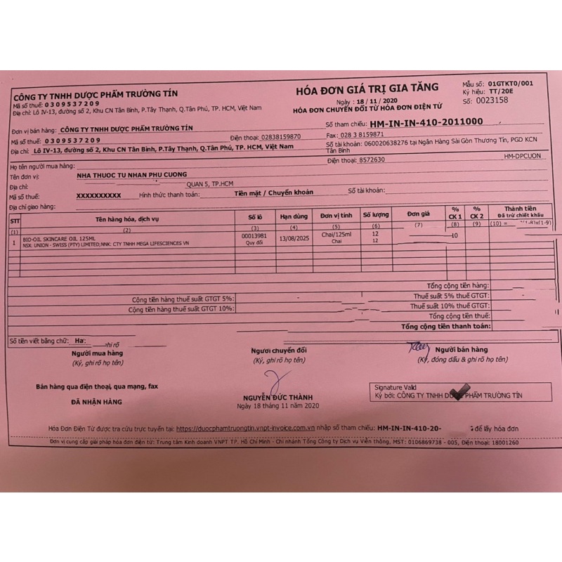 TINH DẦU BIO-OIL CHĂM SÓC DA