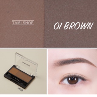 Bột tán lông mày INNISFREE TWO TONE EYEBROW KIT