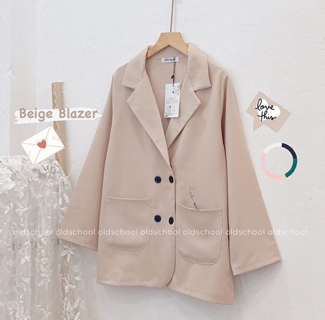 [Có Clip] ÁO BLAZER TRƠN 4 MÀU CHÂT ĐẸP | BigBuy360 - bigbuy360.vn