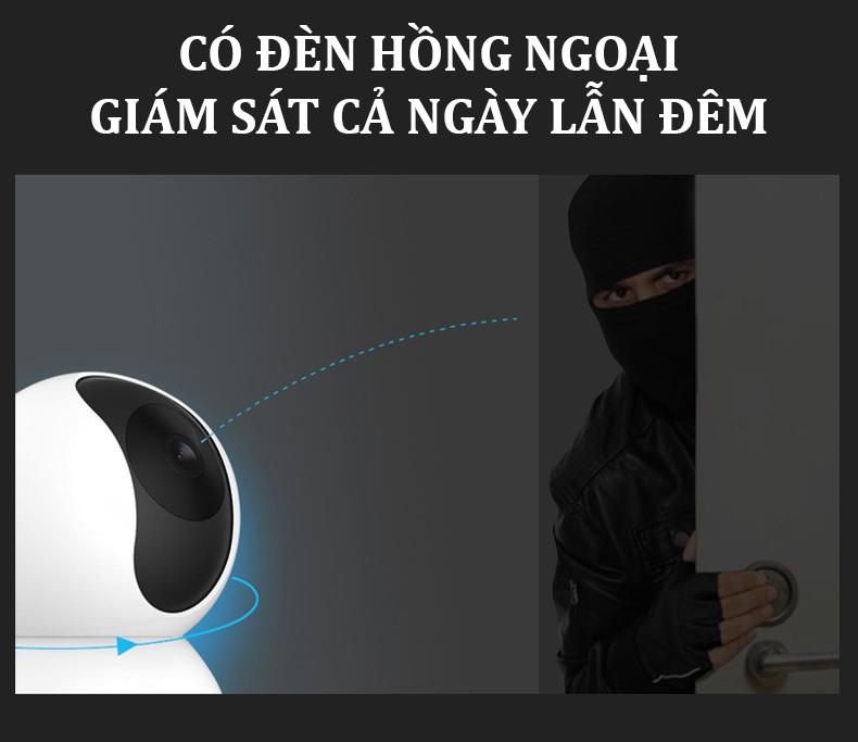 Camera Giám Sát, Chống Trộm, An Ninh , Wifi IP V380 , Thông Minh, Ghi Âm, Quay Hình Rõ Nét - Bảo Hành Uy Tín 1 Đổi 1