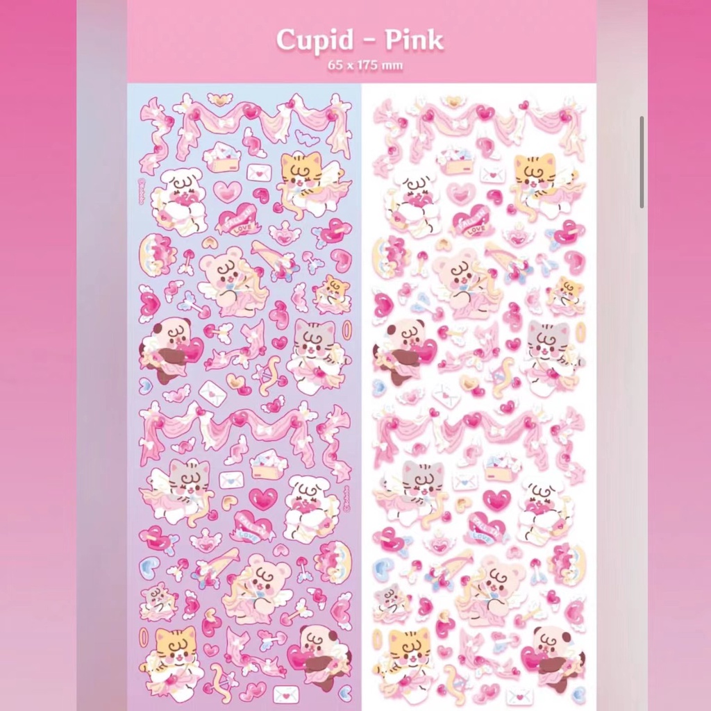 Peach 1Pcs Korean Instagram cartoon cute stickers Journal Scrapbook Decor Sticker