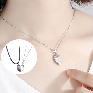 Bộ dây chuyền cặp đôi màu đen & trắng