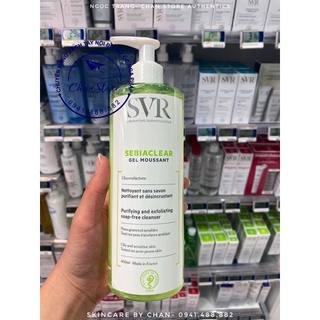 Sữa rửa mặt SVR Sebiaclear Gel Moussant 400ml