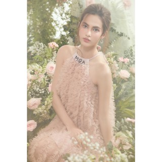 MIRA - Cinya Dress Đầm nữ suông màu hồng