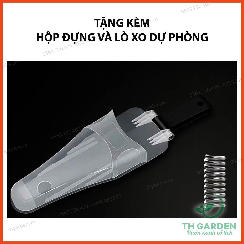 Kéo Cắt Cành Cây Cao Cấp Siêu Sắc Bén TH153 - Tăng 20 Lần Lực Cắt - Thép SK5 Độ Bền Cao - Đạt Độ Cứng HRC60