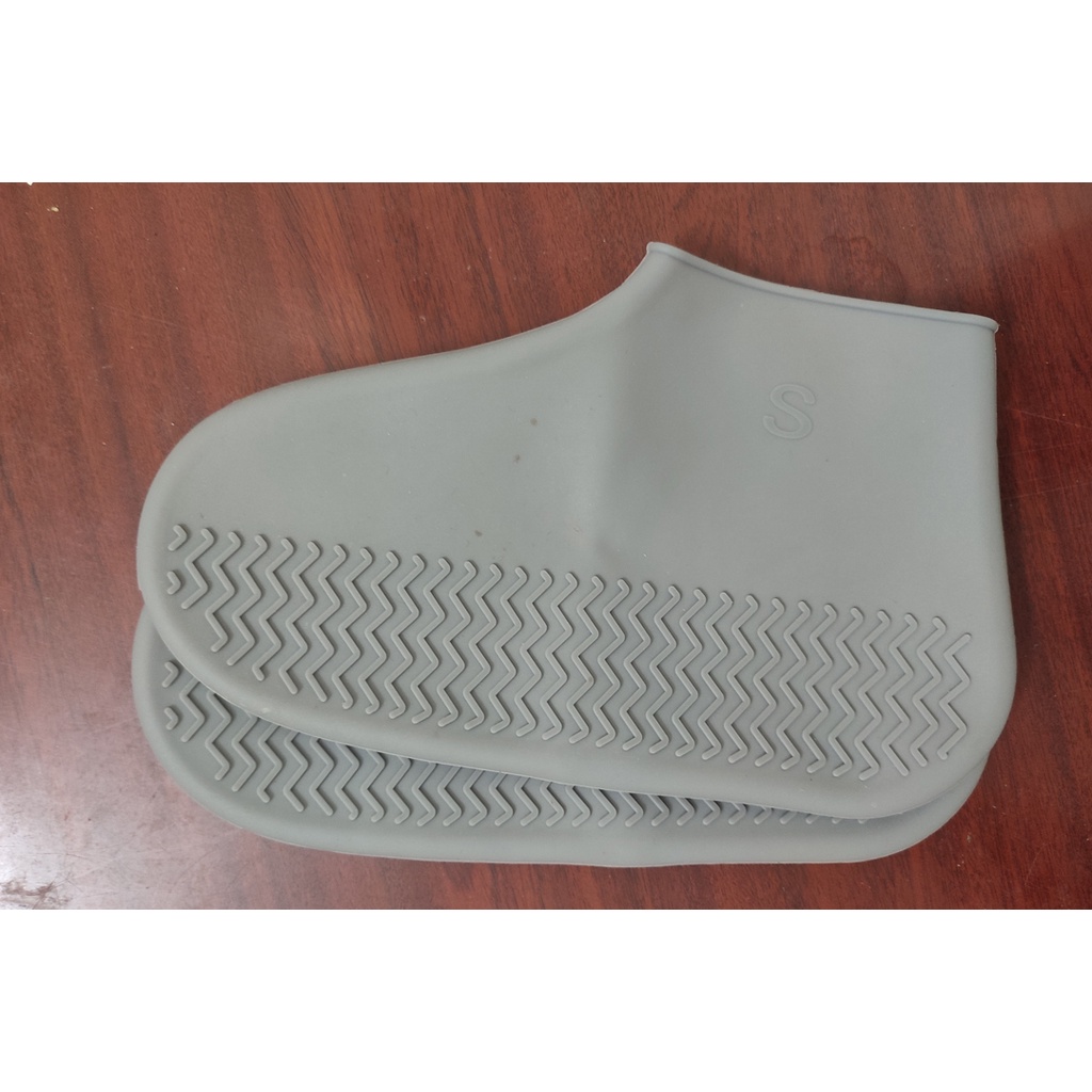 Bọc giày đi mưa silicon cao cấp, chống trơn trượt, tái sử dụng nhiều lần