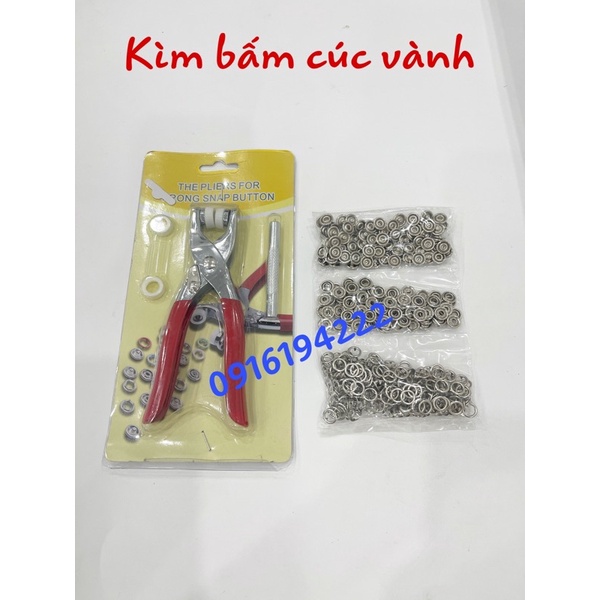 Kìm bấm cúc vành siêu tiện lợi-kìm chắc chắn hàng loại 1