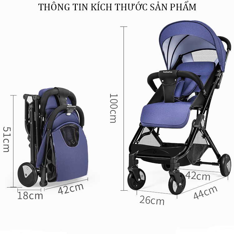 XE ĐẨY DU LỊCH GẤP GỌN Y1 ( Kèm Ảnh Thật )