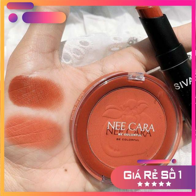 Auth 100% phấn má nee cara màu 05 cam cà chua xinh cực