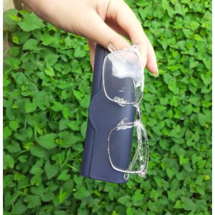 Gọng Kính Vuông Cận Cắt Vành Nam Nữ 770 đã đeo là XINH -Nhận Cắt Mắt-Tặng kèm hộp+khăn+Chai nước lau kính | BigBuy360 - bigbuy360.vn