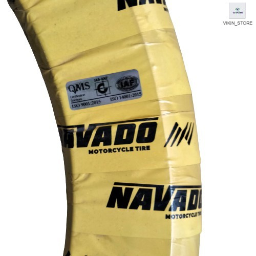 Vỏ xe AirBlade-Vision,Loại Có Ruột, Bánh Trước thông số 80-90-14 40P và Bánh Sau 90-90-14 46P Navado