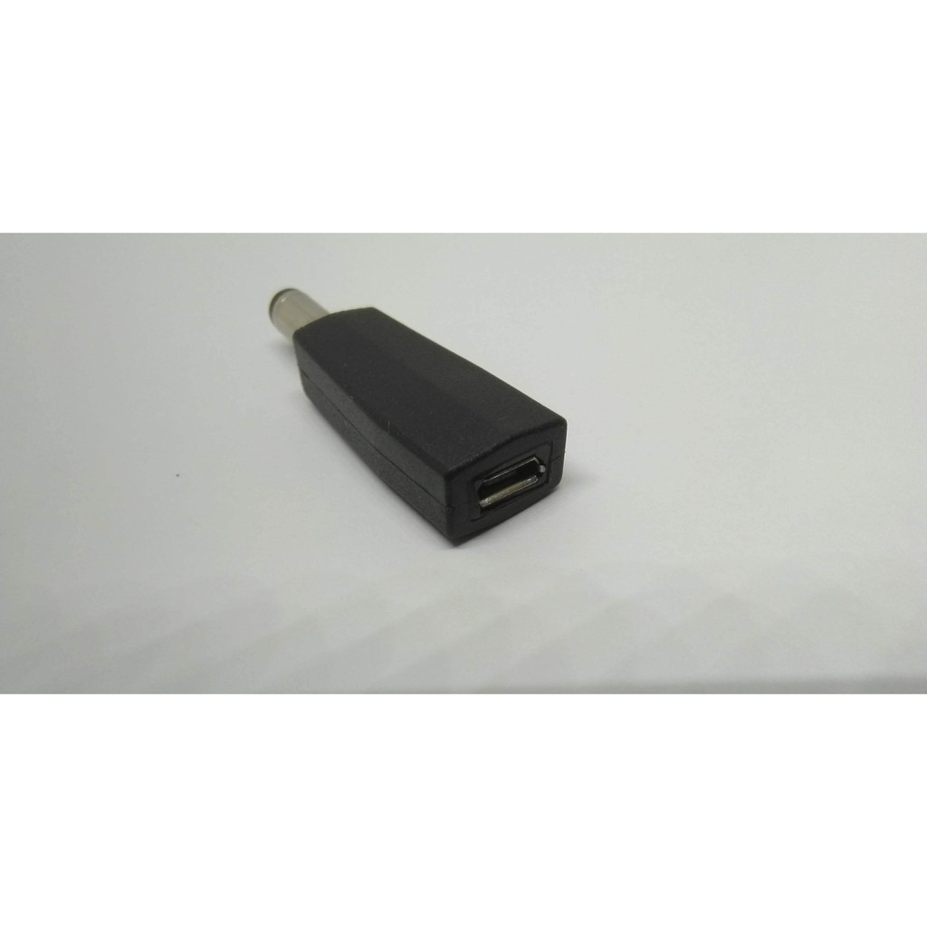 Jack Micro USB chuyển jack DC 5.5x2.1mm(Micro usb to 5521)