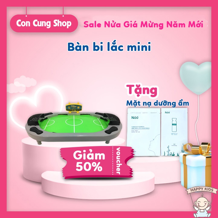 [Giá Sỉ] Bàn Bi Lắc Bóng Đá Mini Cho Bé Siêu Vui Nhộn