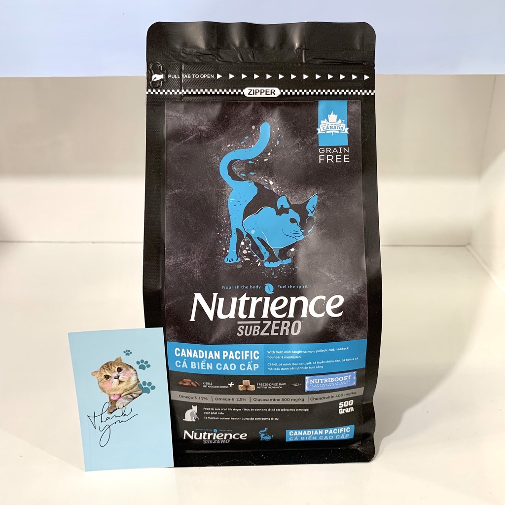 Hạt Nutrience Subzero Cho Mèo Con Và Mèo Lớn [Nhập Khẩu Canada]