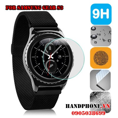 Kính cường lực cho đồng hồ thông minh Samsung Gear S3, S2, Galaxy Watch 46